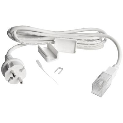 Deko Light 930690 Einspeisekabel mit Konturenstecker für 230V LED Stripe Voedingskabel Kunststof 1 stuk(s)