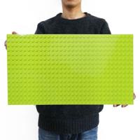 Grote bakstenen basisplaat bouwstenen speelgoed voor kinderen (groen) - thumbnail