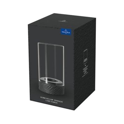 VILLEROY & BOCH - Manufacture Rock Home - Windlicht 14cm zwart