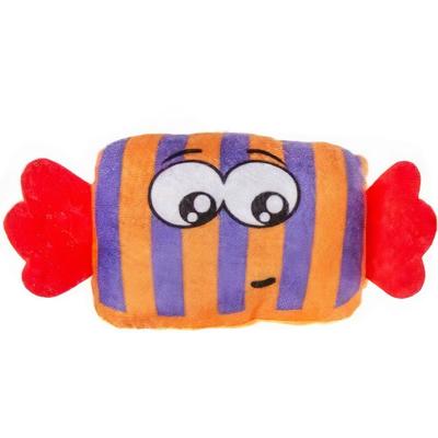 LG-Imports snoepknuffel junior 21 cm pluche oranje/paars/rood LG-Imports snoepknuffel junior 21 cm pluche oranje/paars/rood