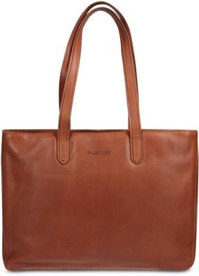 Plevier Burbrige damestas 16 inch-Cognac