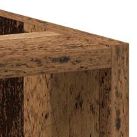Onderkast 40x44,5x81,5 cm bewerkt hout oud houtkleurig - thumbnail