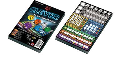 999 Games Clever Challenge Scoreblokken 2 Stuks
