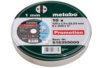 Metabo Accessoires doorslijpschijven in blik (10 st.) | ø 125x1,0x22,23 - 616359000 - thumbnail