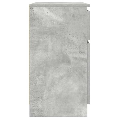 Dressoir met lade 71x35x65 cm spaanplaat betongrijs