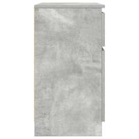 Dressoir met lade 71x35x65 cm spaanplaat betongrijs - thumbnail