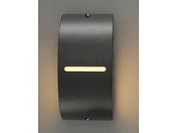Buitenlamp e27 fitting voordeur donker grijs &apos;Bonn&apos; up down lighter 25 cm - thumbnail