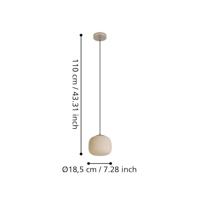 Eglo Japandi hanglampCominio Ø 18,5cm - 900893 - thumbnail