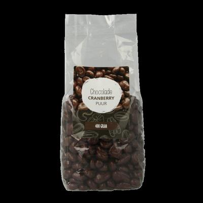 MijnNatuurwinkel Chocolade cranberries puur 400 Gram