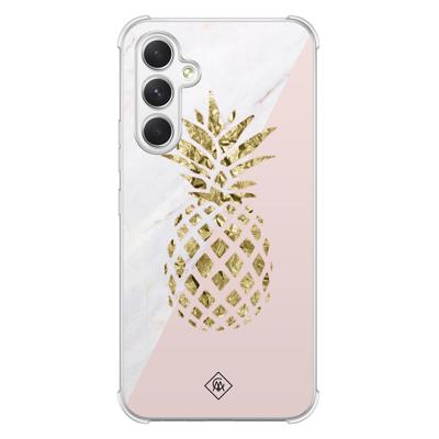 Samsung Galaxy A54 shockproof hoesje - Ananas