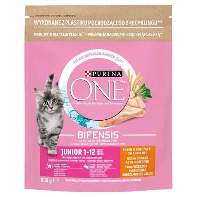 PURINA One Bifensis Junior - droog kattenvoer - 800 g