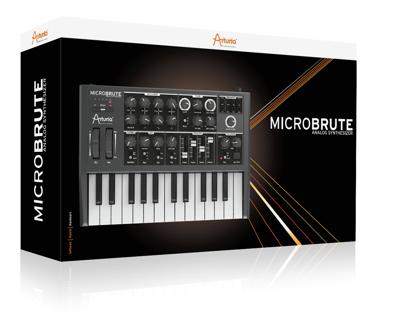 Arturia MicroBrute MIDI toetsenbord 25 toetsen Zwart USB Arturia MicroBrute MIDI toetsenbord 25 toetsen Zwart USB