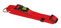 Kerbl - verstelbare halsband - rood - 20-35cm x 10mm - thumbnail