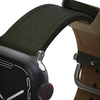 OtterBox Symmetry Cactus Leather horlogeband voor Apple Watch 42mm/41mm/40mm, vervangende duurzame, zachte band voor Apple Watch, Groen - thumbnail