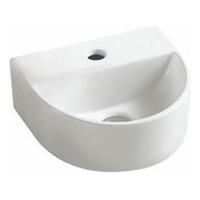 Wiesbaden Lara halfrond fonteintje 300x250x120 wit - thumbnail