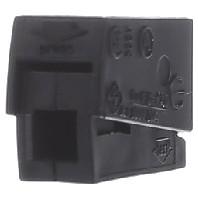 WAGO 224-114 224-114 Lampklem Flexibel: 0.5-2.5 mm² Massief: 0.5-2.5 mm² Aantal polen: 2 100 stuk(s) Zwart - thumbnail