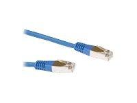ACT Blauw 20 meter LSZH SFTP CAT6 patchkabel met RJ45 connectoren ACT Blauw 20 meter LSZH SFTP CAT6 patchkabel met RJ45 connectoren