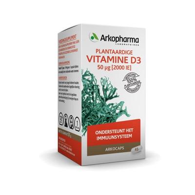 Arkocaps Plantaardige Vitamine D3 2000ie Capsules