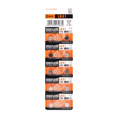 Alkalinebatterijen Maxell 1,5 V LR41 (20 Stuks)