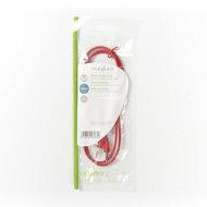 Nedis CAGP22005RD10 Stereo-audiokabel 3,5 Mm Male - 3,5 Mm Male 1,0 M Rood - thumbnail