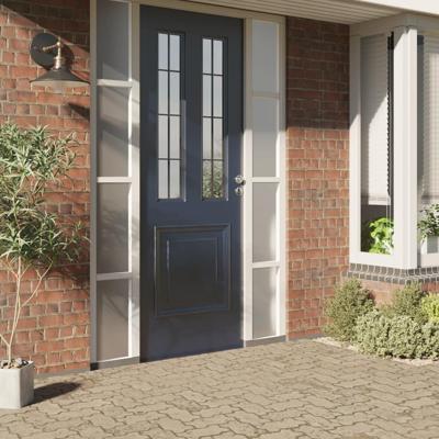 VidaXL Raamfolies mat pvc transparantgrijs