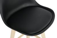 Kruk DKD Home Decor 57,5 x 50,5 x 109 cm Zwart Beukenhout - thumbnail