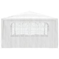 Partytent met zijwanden professioneel 90 g/m 4x4 m wit - thumbnail