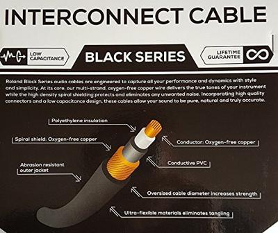 Roland RCC-5-TR2RV2 verloopkabel 1x 6.35mm TRS naar 2x RCA 1.5 meter