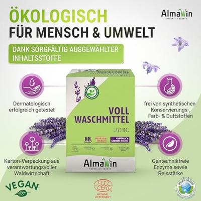AlmaWin Waspoeder universeel - lavendel - 4,6kg