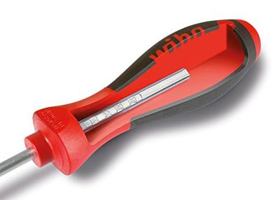 Wiha 308HK6 Schroevendraaierset SoftFinish sleufkop, Phillips 6-delig met zeskantaanzet - 21248