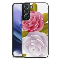Samsung Galaxy S22 Plus Bloemen Hoesje Roses - thumbnail