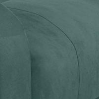 Massagestoel elektrisch verstelbaar fluweel donkergroen - thumbnail