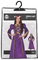 Prinessenjurk Paars Oudheid Dames - thumbnail