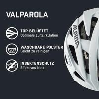 Olympic Sportswear Alpina sports tour helm valparola 51-56 wit/zwart - thumbnail