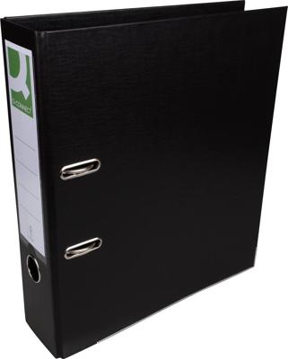 Q-CONNECT ordner, voor ft A4, volledig uit PP, rug van 8 cm, zwart