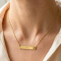 Ketting met naam - Goud - thumbnail