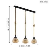 Eglo Eettafel hanglampRampside - 43192 - thumbnail