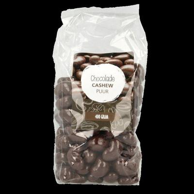 MijnNatuurwinkel Chocolade cashew noten puur 400 Gram