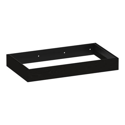 Brauer Amaze - Onderkast - 80 cm - met Geïntegreerde Ophangbeugel - Timber Black