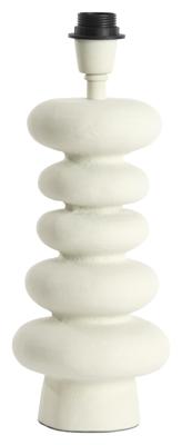 Light & Living Tafellamp 'Olona' 35cm hoog, kleur Crème (excl. kap) Light & Living Tafellamp 'Olona' 35cm hoog, kleur Crème (excl. kap)