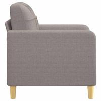 Fauteuil 60 cm stof taupe - thumbnail