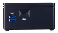 Gigabyte GB-BACE-3160 PC/workstation barebone 0,69L maat pc Zwart J3160 1,6 GHz - thumbnail