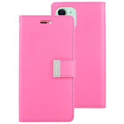 Voor iPhone 11 kwik GOOSPERY RICH DIARY Crazy Horse textuur horizontale Flip lederen draagtas met houder & kaartsleuven & portemonnee (Rose rood) Voor iPhone 11 kwik GOOSPERY RICH DIARY Crazy Horse textuur horizontale Flip lederen draagtas met houder & kaartsleuven & portemonnee (Rose rood)
