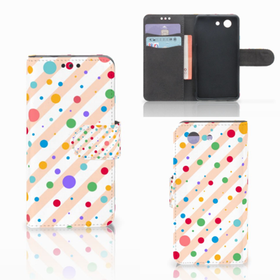 Sony Xperia Z3 Compact Telefoon Hoesje Dots Sony Xperia Z3 Compact Telefoon Hoesje Dots