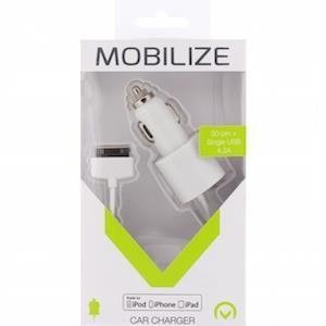 Enzo mobilize usb autolader 4200ma wit +30-pin kabel 9540110 Enzo mobilize usb autolader 4200ma wit +30-pin kabel 9540110