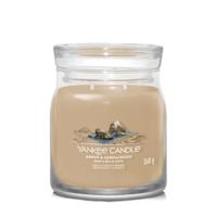 Yankee Candle amber & sandalwood signature medium jar - thumbnail