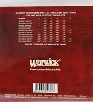 Warwick 46210 ML Red Strings Nickel-Plated Steel 4-String Medium Light .040-.100 elektrische basgitaarsnaren - thumbnail