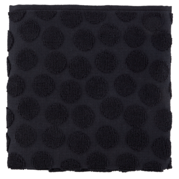 HEMA Keukendoek 50 x 50 - katoen - zwart stip (zwart)