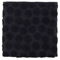 HEMA Keukendoek 50 x 50 - katoen - zwart stip (zwart) - thumbnail