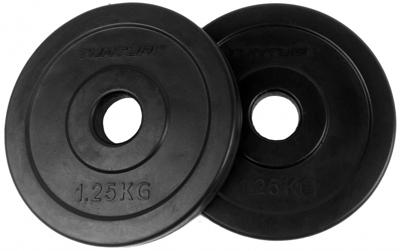 Tunturi Rubberen halterschijf l 2 x 1.25 kg